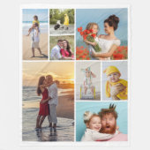 Couverture Polaire Créez votre propre collection de photos 8 (Devant)