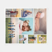 Couverture Polaire Créez votre propre collection de photos 8 (Devant (Horizontal))