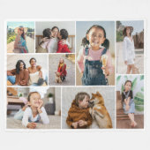 Couverture Polaire Créez votre propre collection de photos 9 (Devant (Horizontal))