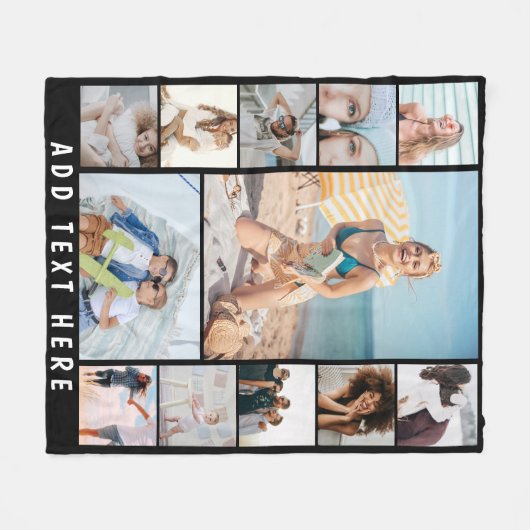 Couverture Polaire Créez votre propre collection photo 12 (Devant (Horizontal))