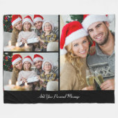 Couverture Polaire Créez votre propre collection photo 3 (Devant (Horizontal))