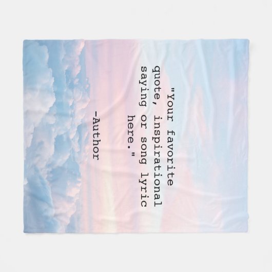 Couverture Polaire Créez votre propre devis (Devant (Horizontal))