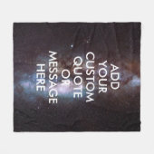 Couverture Polaire Créez votre propre devis (Devant (Horizontal))