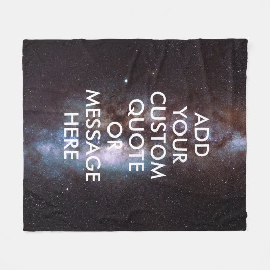 Couverture Polaire Créez votre propre devis (Devant (Horizontal))