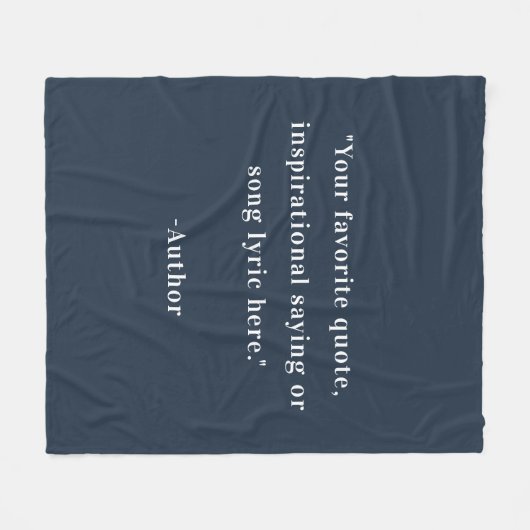 Couverture Polaire Créez votre propre devis (Devant (Horizontal))