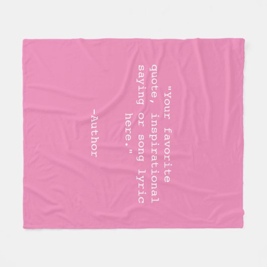 Couverture Polaire Créez votre propre devis (Devant (Horizontal))