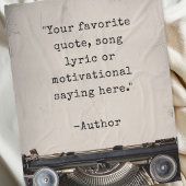 Couverture Polaire Créez votre propre devis personnalisé de machine à