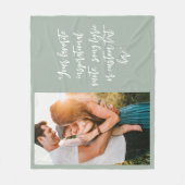 Couverture Polaire Créez votre propre devis photo personnalisé (Devant)