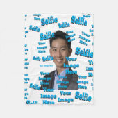 Couverture Polaire 🤍 Créez votre propre Modèle personnalisé (Devant)