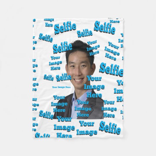 Couverture Polaire 🤍 Créez votre propre Modèle personnalisé (Devant)