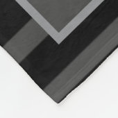 Couverture Polaire Créez votre propre nom de monogramme de collage ph (Coin)