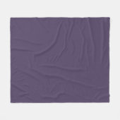 Couverture Polaire Créez votre propre violet personnalisé (Devant (Horizontal))