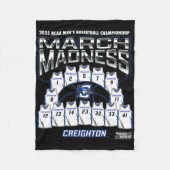 Couverture Polaire Creighton March Madness 2025 Men's Sketll Nil (Devant)