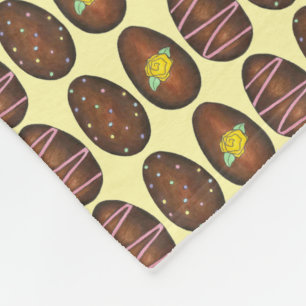 Couverture Polaire Crème au chocolat Sucres à l'oeuf de Pâques