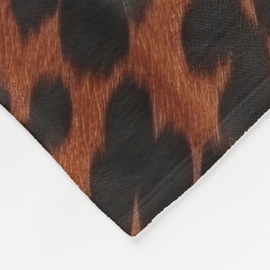 Couverture Polaire Crème Brown noir (Coin)