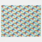 Couverture Polaire Crème Glacée (Devant (Horizontal))