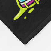 Couverture Polaire Crème glacée de baseball qui coule dabbing Drip de (Coin)