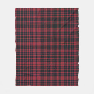 Couverture Polaire Crème Plaid et ruban Noël