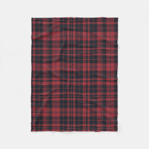 Couverture Polaire Crème Plaid et ruban Noël