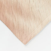 Couverture Polaire Crème rose Tan Southwest Cowgirl Cowhide (Coin)