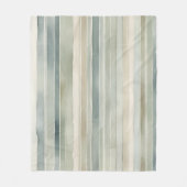 Couverture Polaire Crème turquoise bleue Sage vert Distressed (Devant)