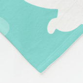 Couverture Polaire Créu & Petita Cuddle Blanket (aqua) (Coin)
