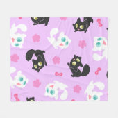 Couverture Polaire Créu & Petita Cuddle Blanket (rose) (Devant (Horizontal))