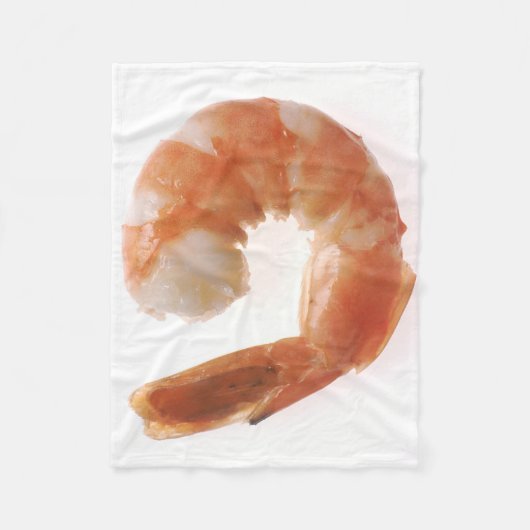 Couverture Polaire Crevette cuite (Devant)