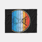 Couverture Polaire Cricket Rétro (Devant (Horizontal))