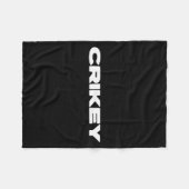 Couverture Polaire Crikey Australian Phrases Aussie Slang T  (Devant (Horizontal))