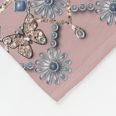 Couverture Polaire cristaux de perles de bijoux sans Seamless parties (Coin)