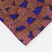 Couverture Polaire Crochet (Coin)