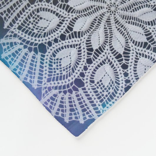 Couverture Polaire Crochet décoration intérieure (Coin)