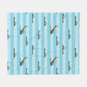Couverture Polaire Crocodile (Devant (Horizontal))