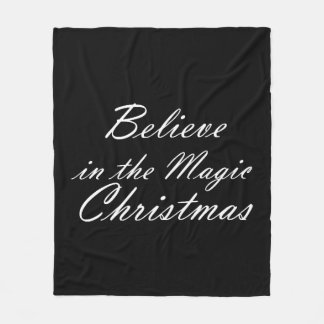 Couverture Polaire Croire à la magie de Noël
