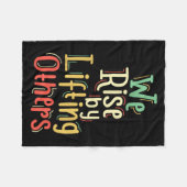 Couverture Polaire Croissance Enseignant D'État D'Esprit Nous Augment (Devant (Horizontal))