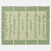 Couverture Polaire Croix celtique (Devant (Horizontal))