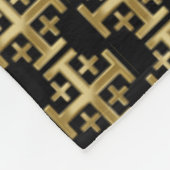 Couverture Polaire Croix chrétienne (Coin)