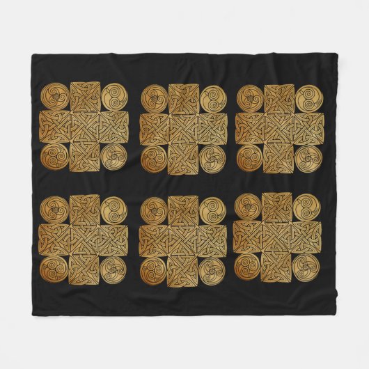 Couverture Polaire Croix de nouage celtique (Devant (Horizontal))