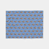 Couverture Polaire Croix de Rose (Devant (Horizontal))