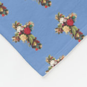 Couverture Polaire Croix de Rose (Coin)