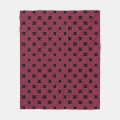 Couverture Polaire Croix noire sur mûrier (Devant)