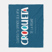 Couverture Polaire Croqueta (Devant)