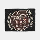 Couverture Polaire Cross Canadian Ragweed The Boys From Oklahoma Conc (Devant (Horizontal))
