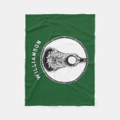 Couverture Polaire Crosse personnalisée (Devant)