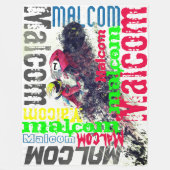 Couverture Polaire Crotch Rocket Street Racing Nom du vélo de course (Devant)