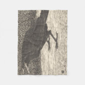 Couverture Polaire Crow hurlant (par Jan Mankes) (Devant)