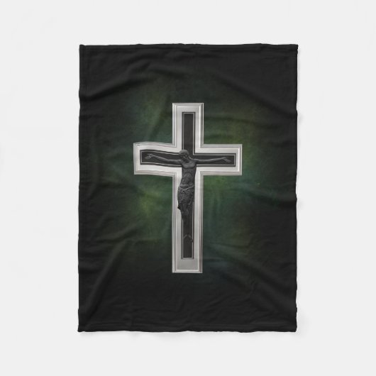 Couverture Polaire Crucifix (Devant)