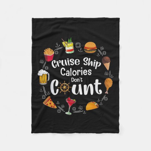 Couverture Polaire Cruise Ship Calories Don't Count  (Devant)