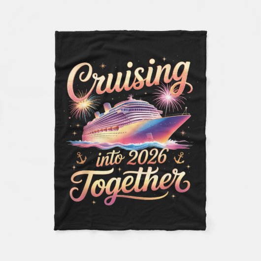 Couverture Polaire Cruising Into 2026 Together New Year Cruise Vacati (Devant)